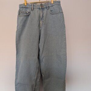 Antifit denim in light wash